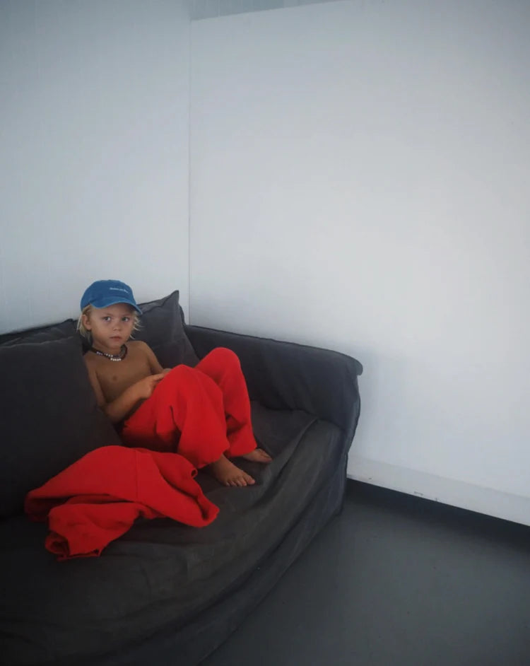 rocky trackpant racer red