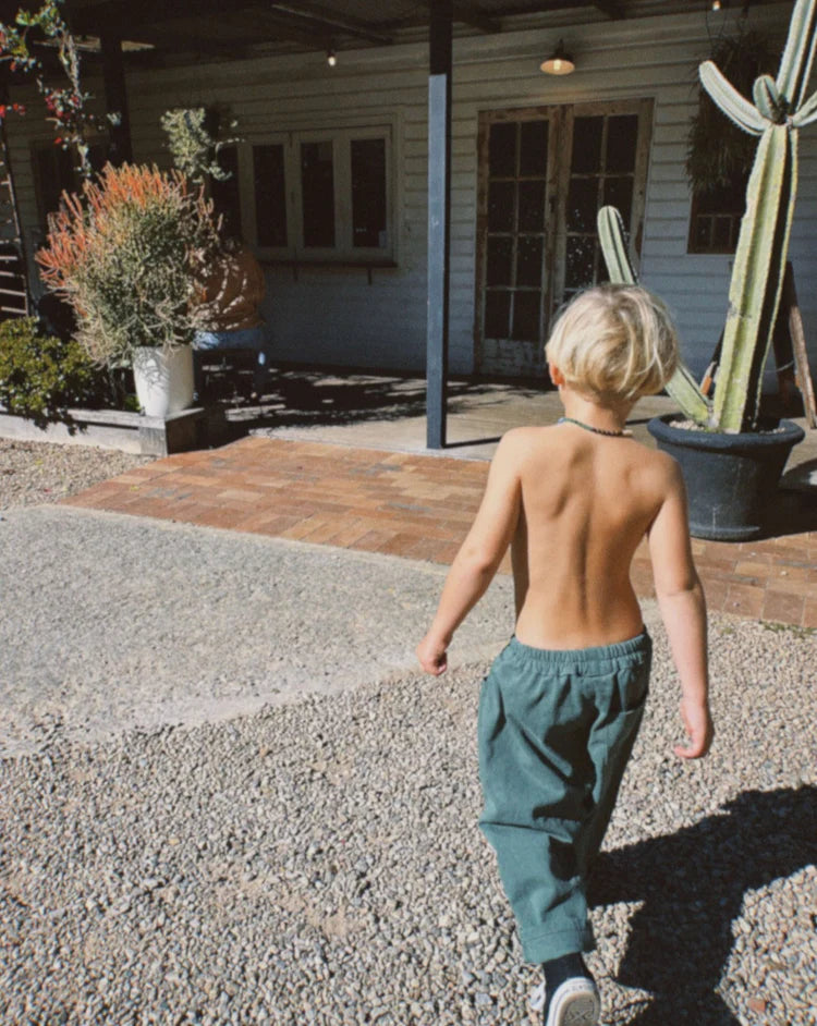 wren pant forest green