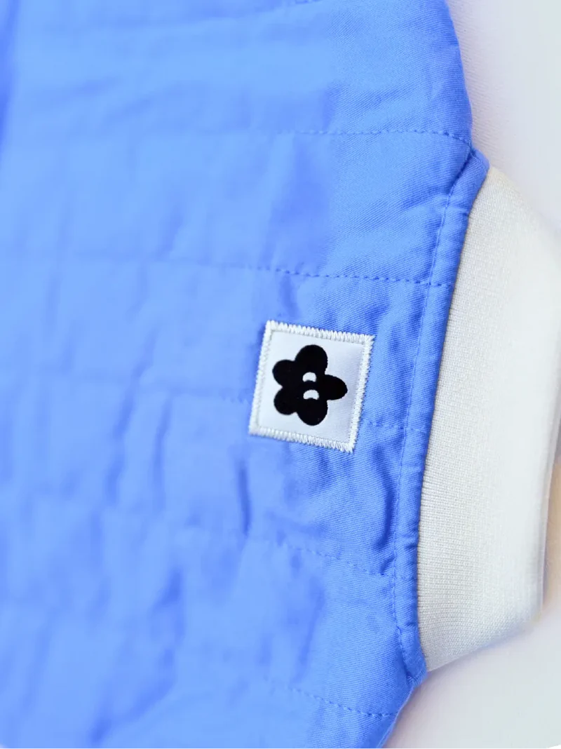 Padded Utility Gilet Blue