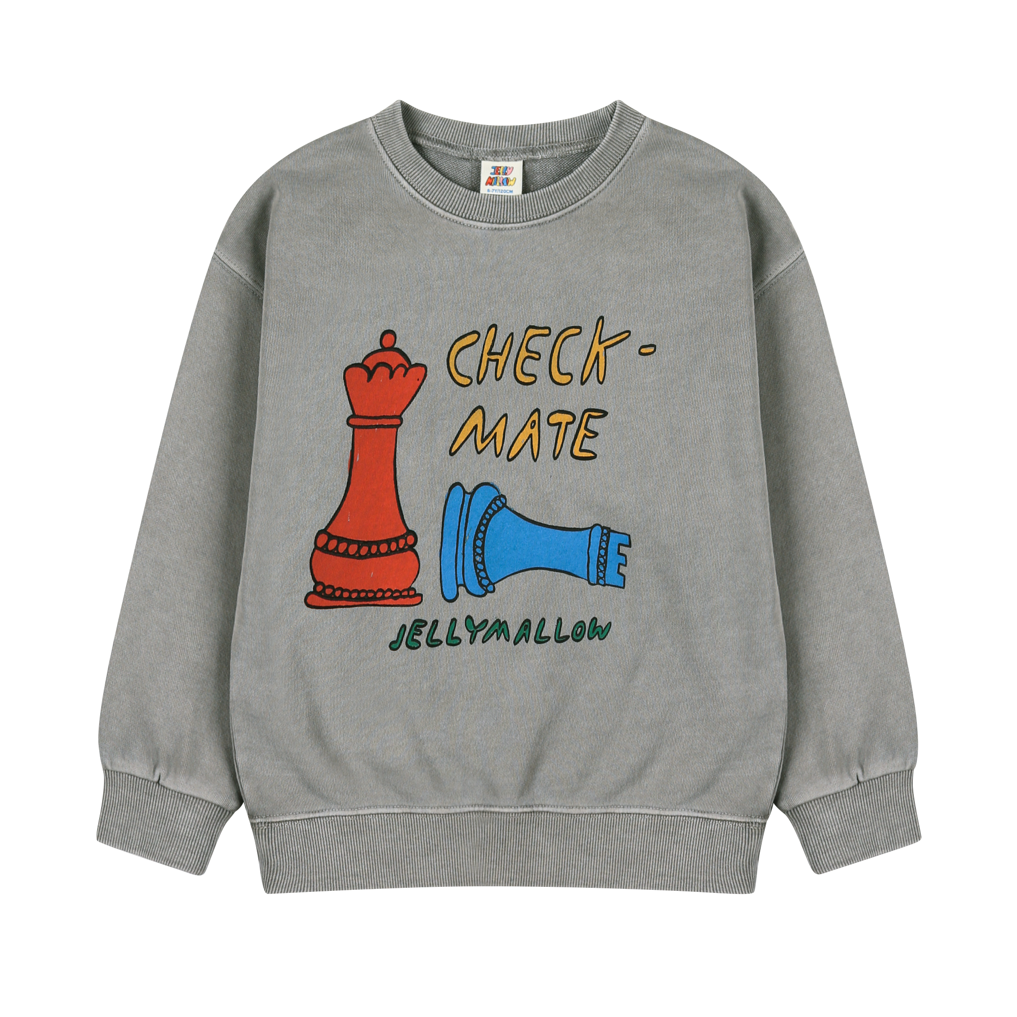 Check Mate Pignment Sweatshirt - BIG & BELG