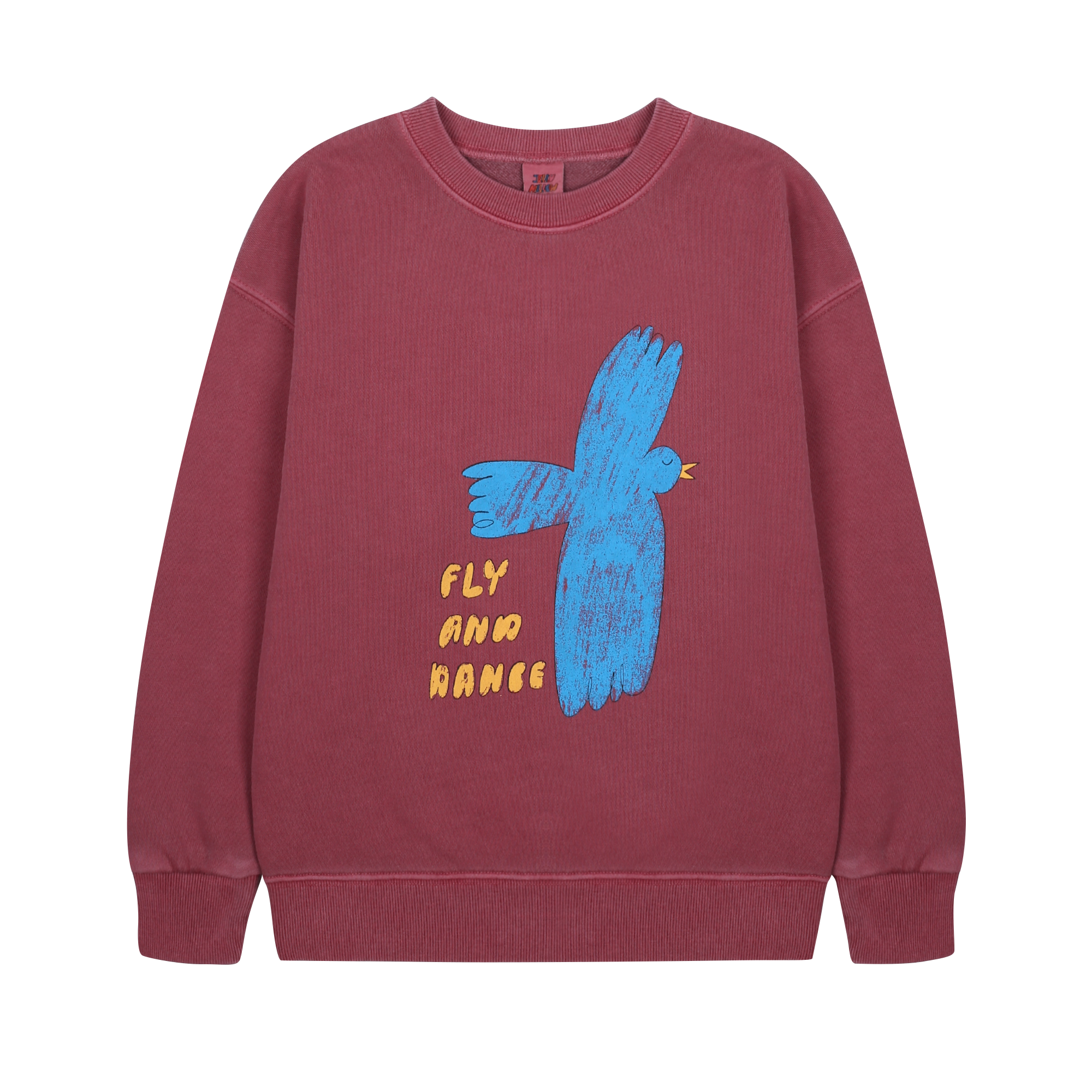 Flying Bird Pigment Sweatshirt - BIG & BELG