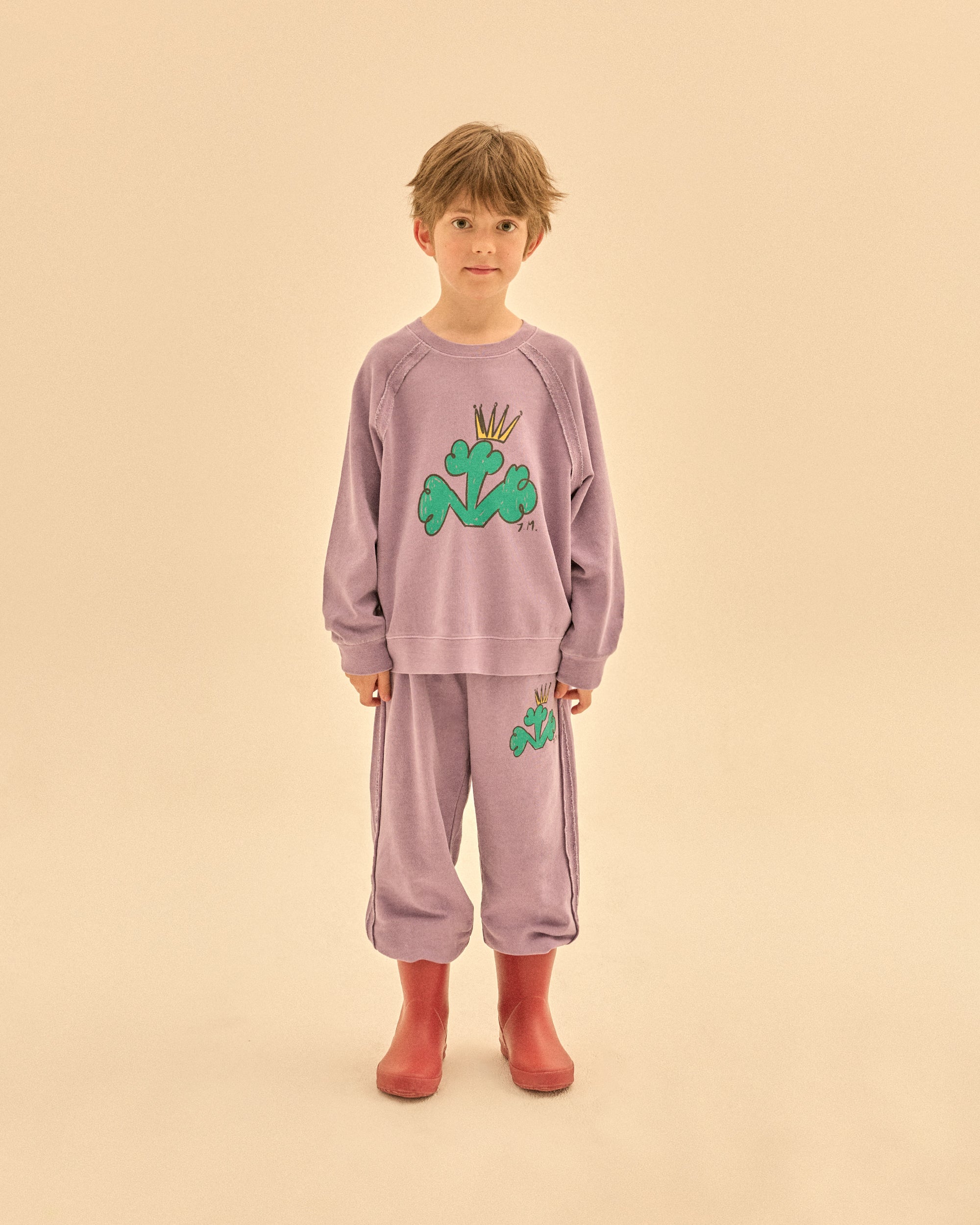 Broccoli Pigment Sweatshirt - BIG & BELG