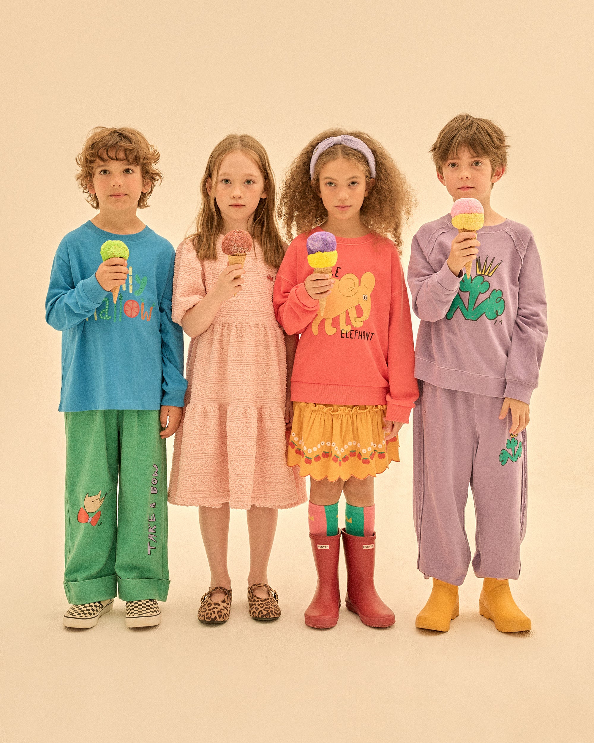 Broccoli Pigment Sweatshirt - BIG & BELG