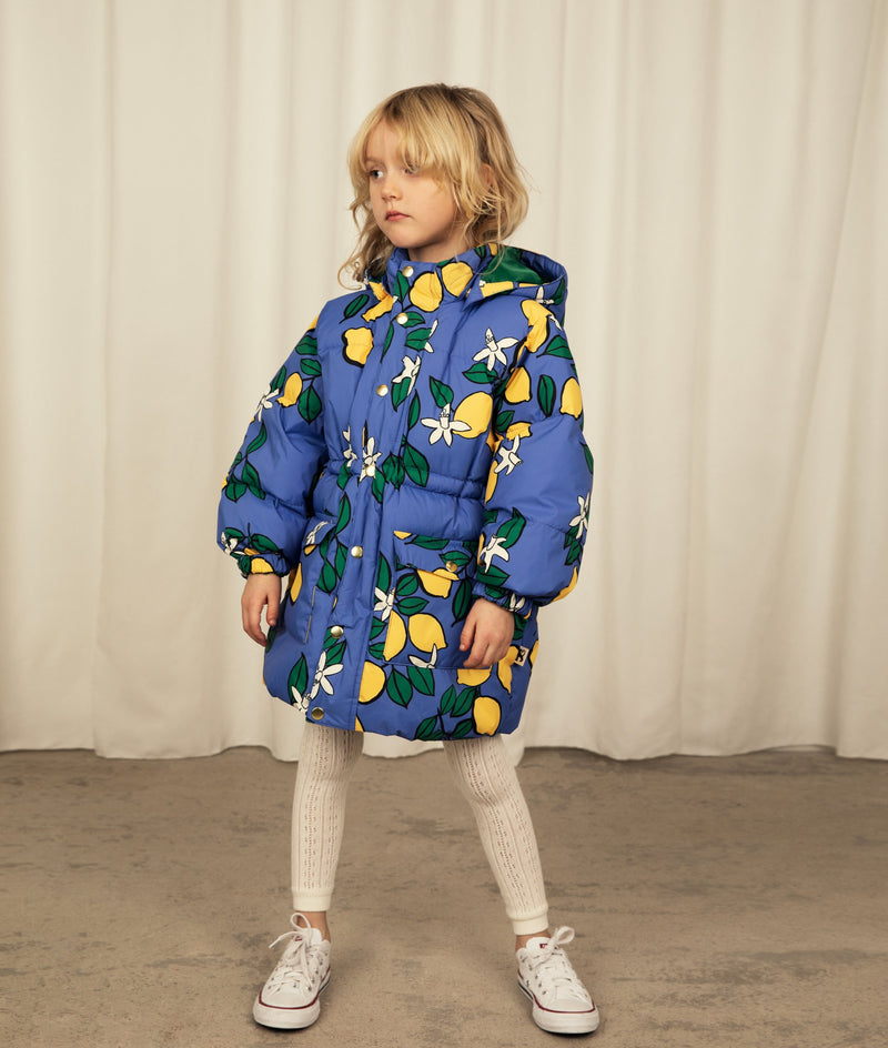 Lemons aop heavy puffer jacket
