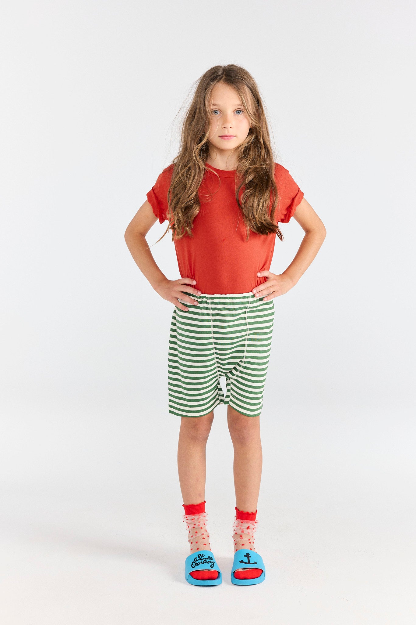 ROOSTER KID T-SHIRT RED - BIG & BELG