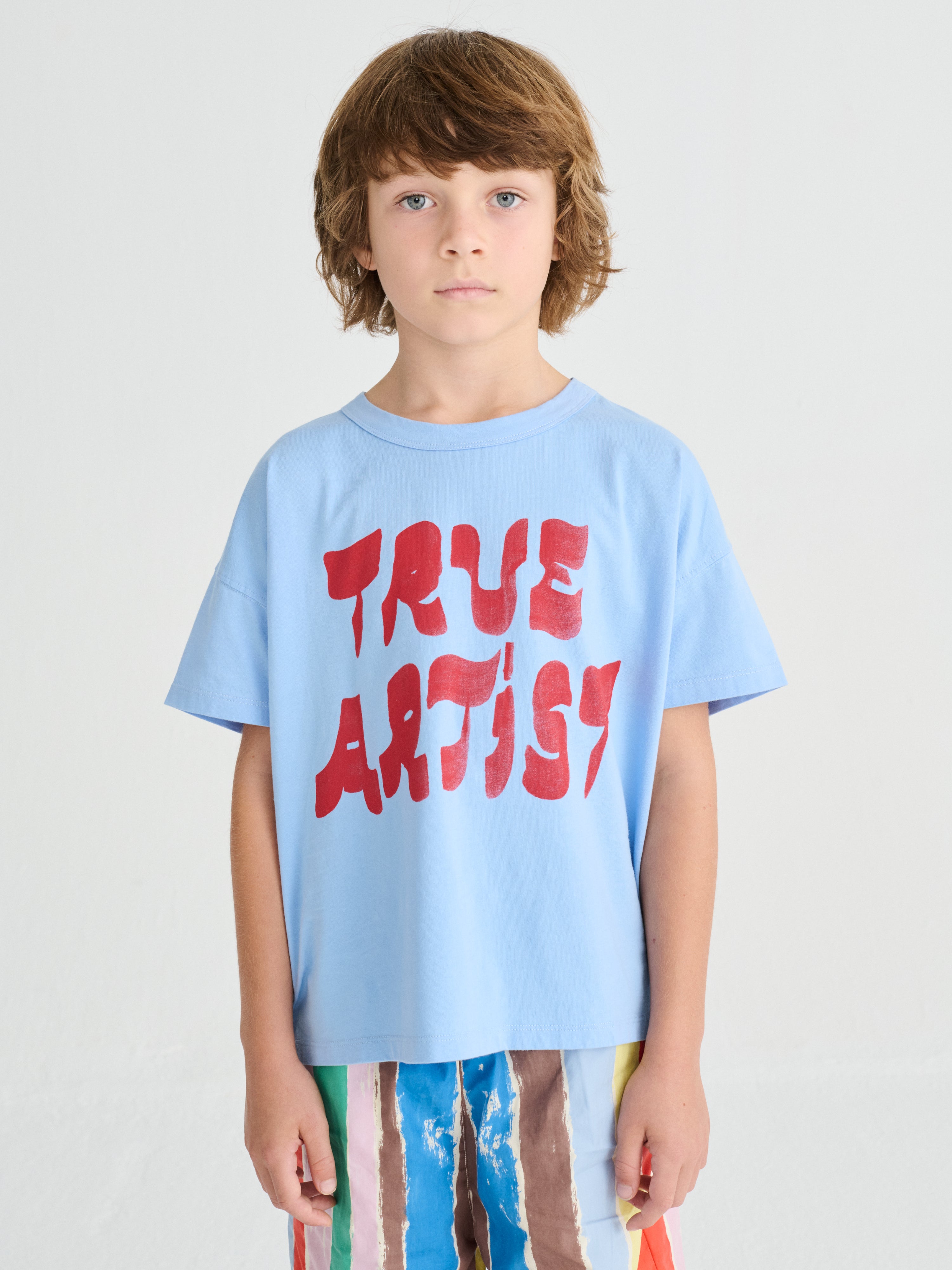 T-shirt nº01 Skyride Blue - BIG & BELG