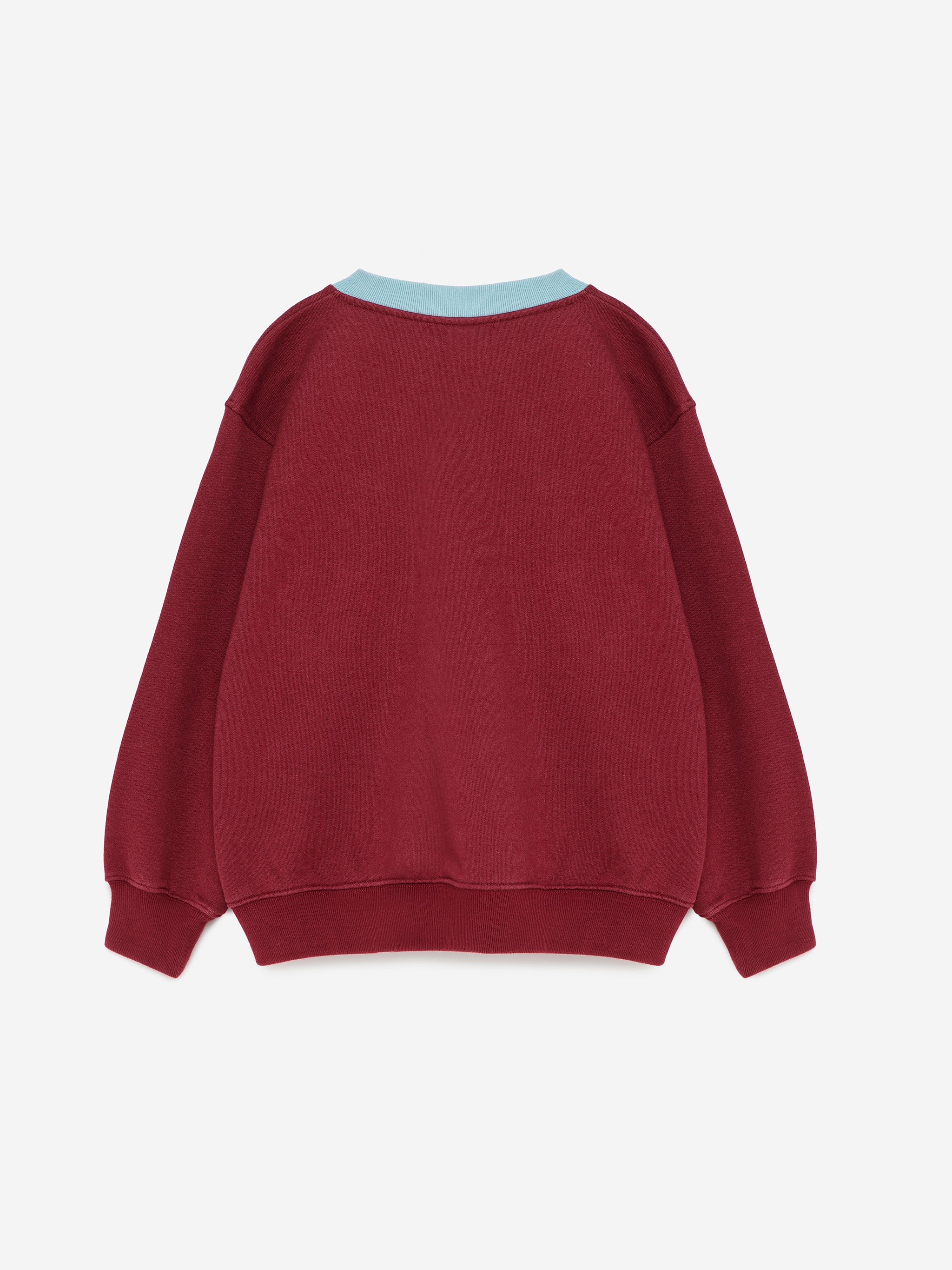 Sweatshirt nº09 Burgundy Red - BIG & BELG