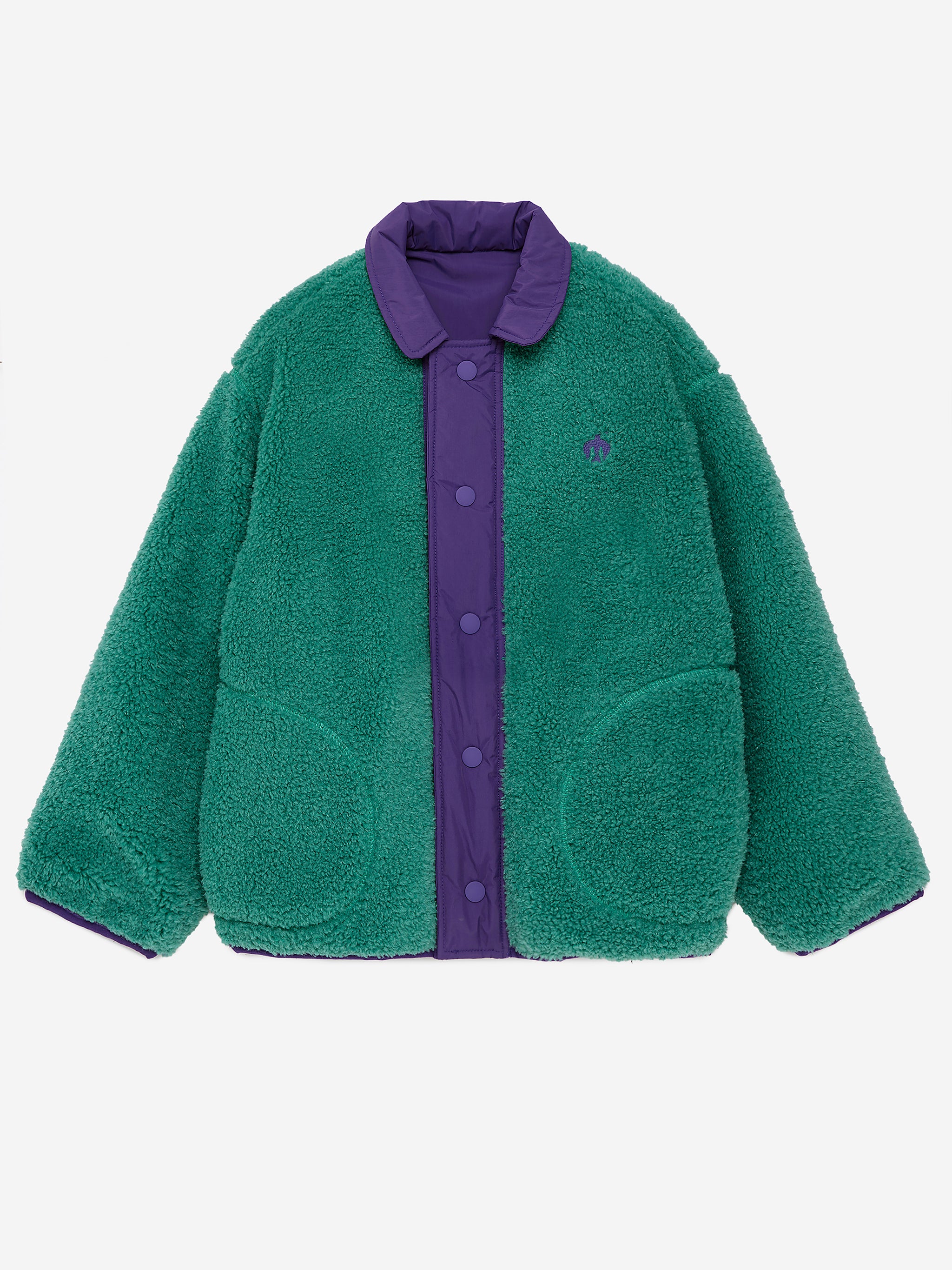 Reversible Jacket nº02 Violet Indigo - BIG & BELG