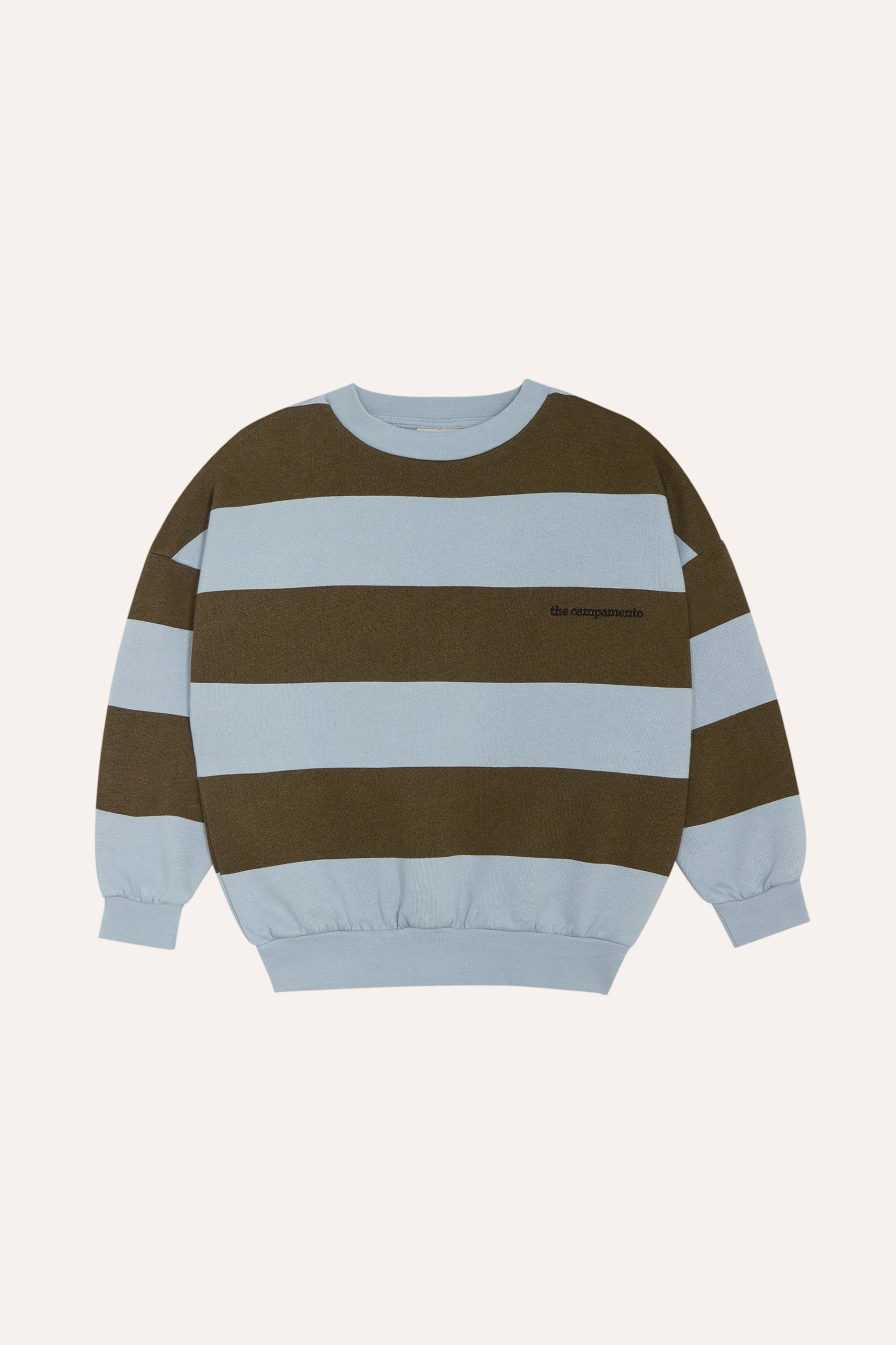 Green Stripes Sweatshirt