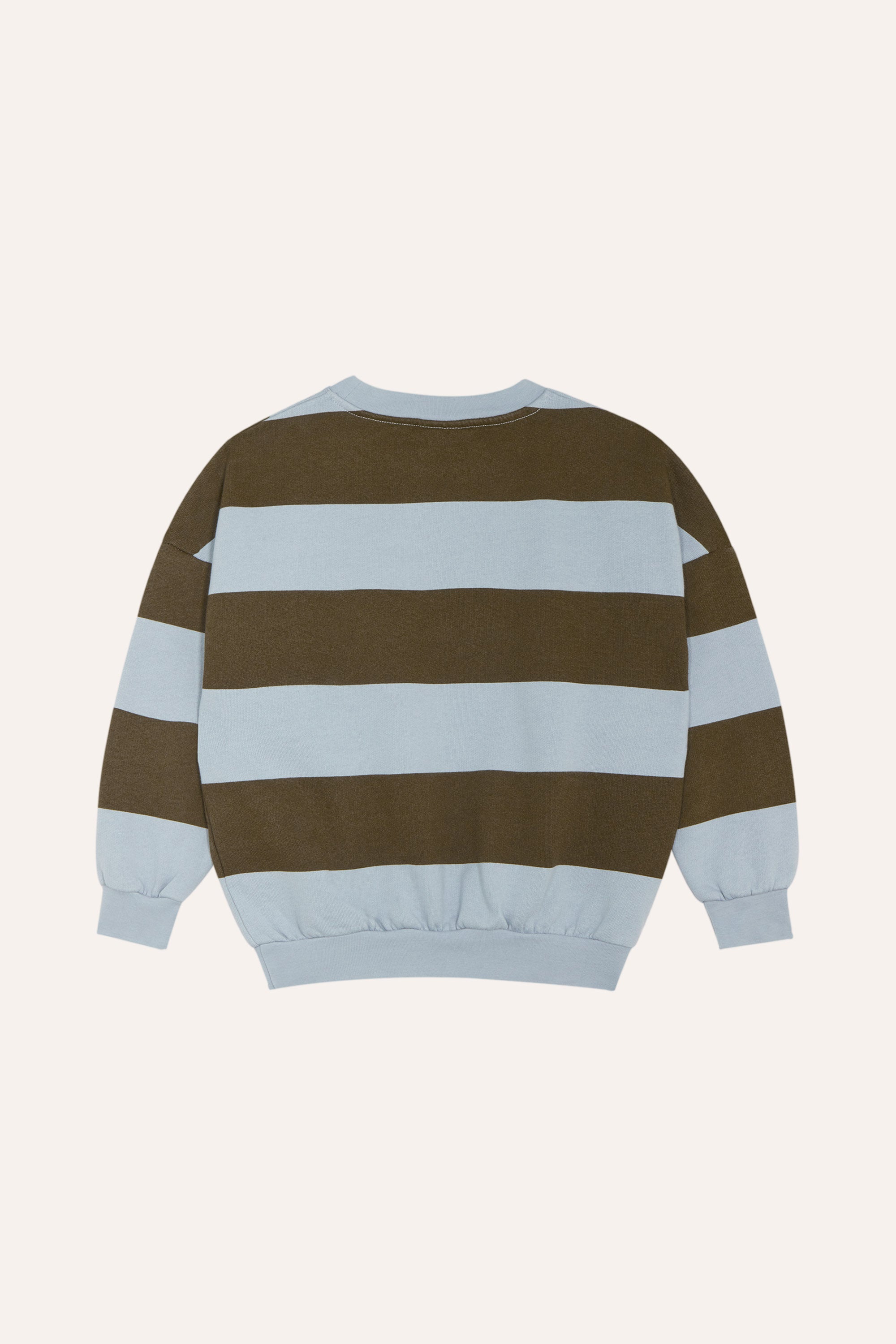 Green Stripes Sweatshirt