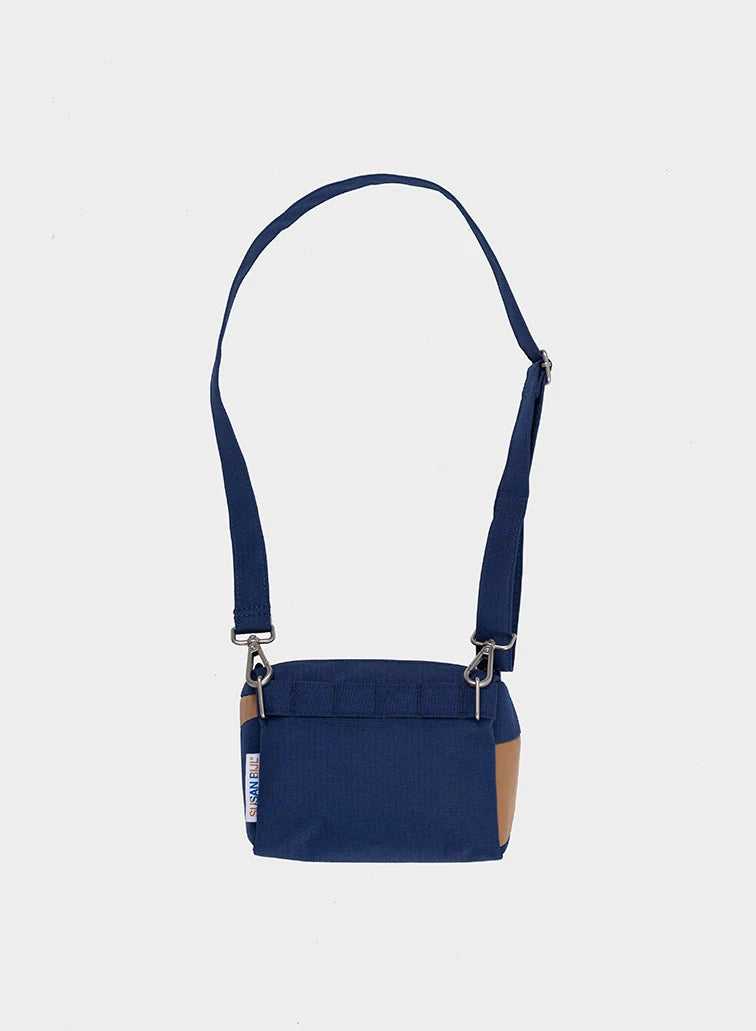 The New Bum Bag Navy & Camel Small - BIG & BELG