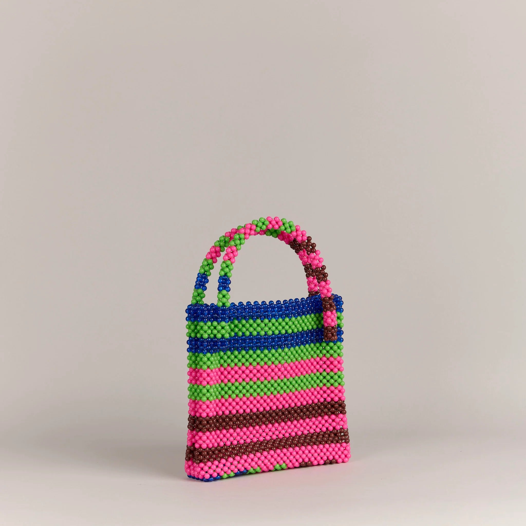 TENI BASKET BEADED BAG