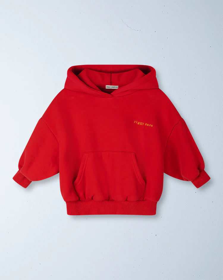 rocky hoodie racer red