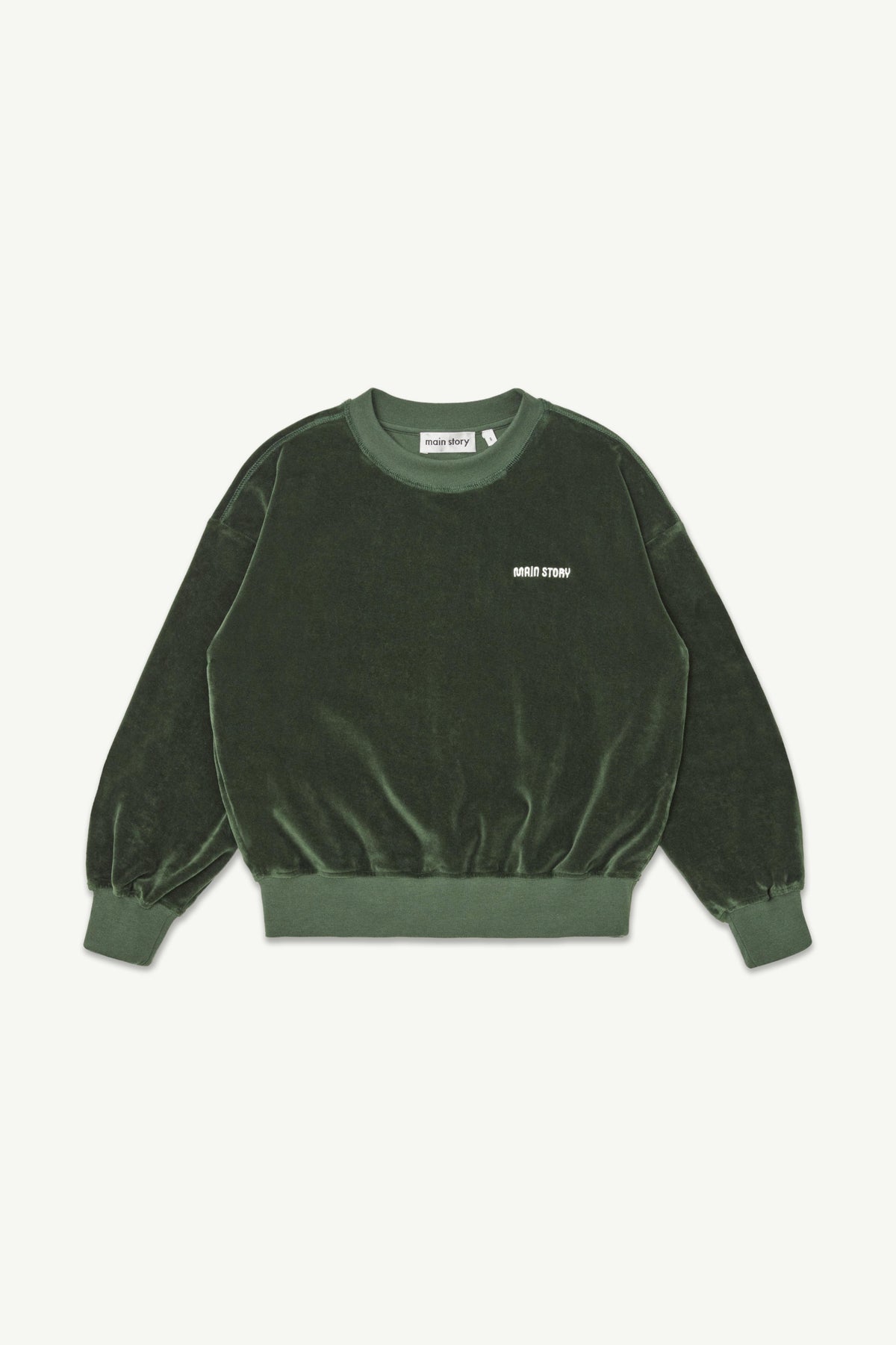 Bubble Sweatshirt - Dark Green