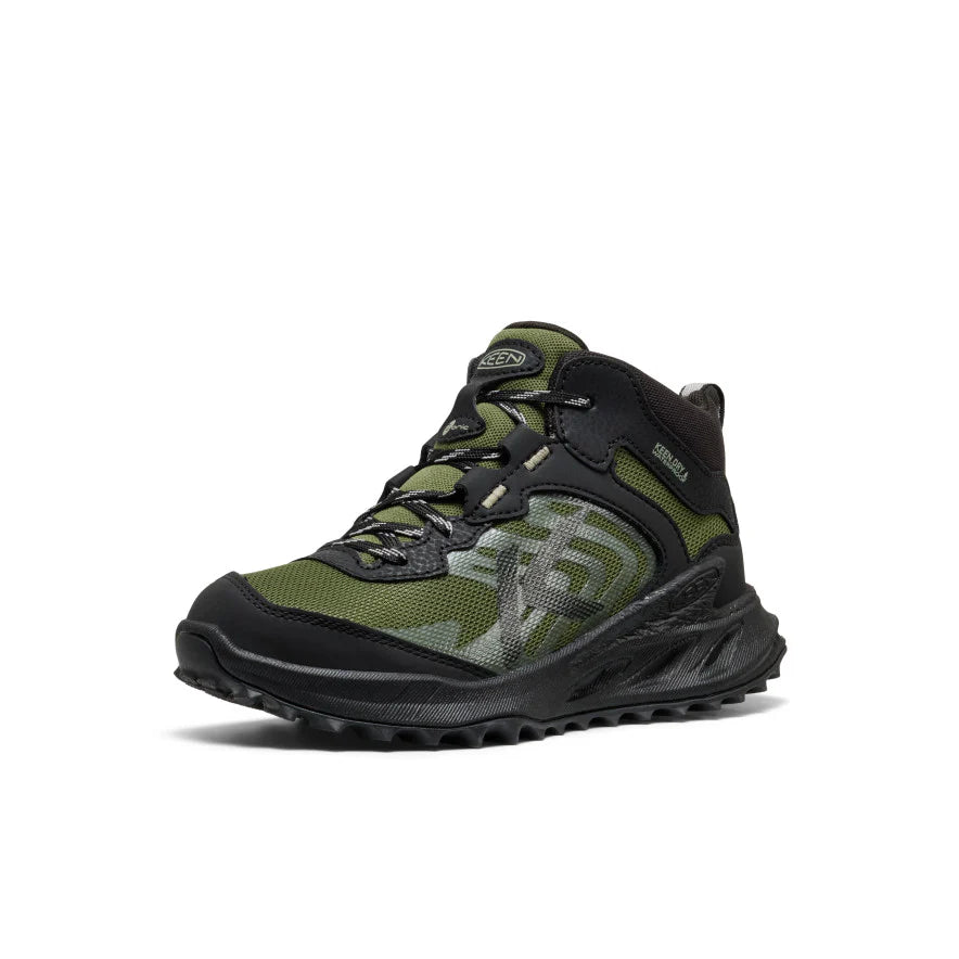 ZIONIC MID Big Kids - BLACK/BRONZE GREEN - BIG & BELG