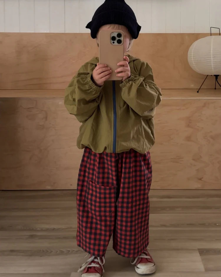 kaze windbreaker khaki