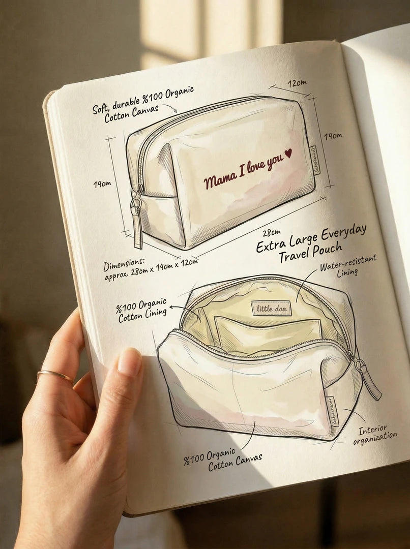 Mama and Baby Travel Pouch - BIG & BELG