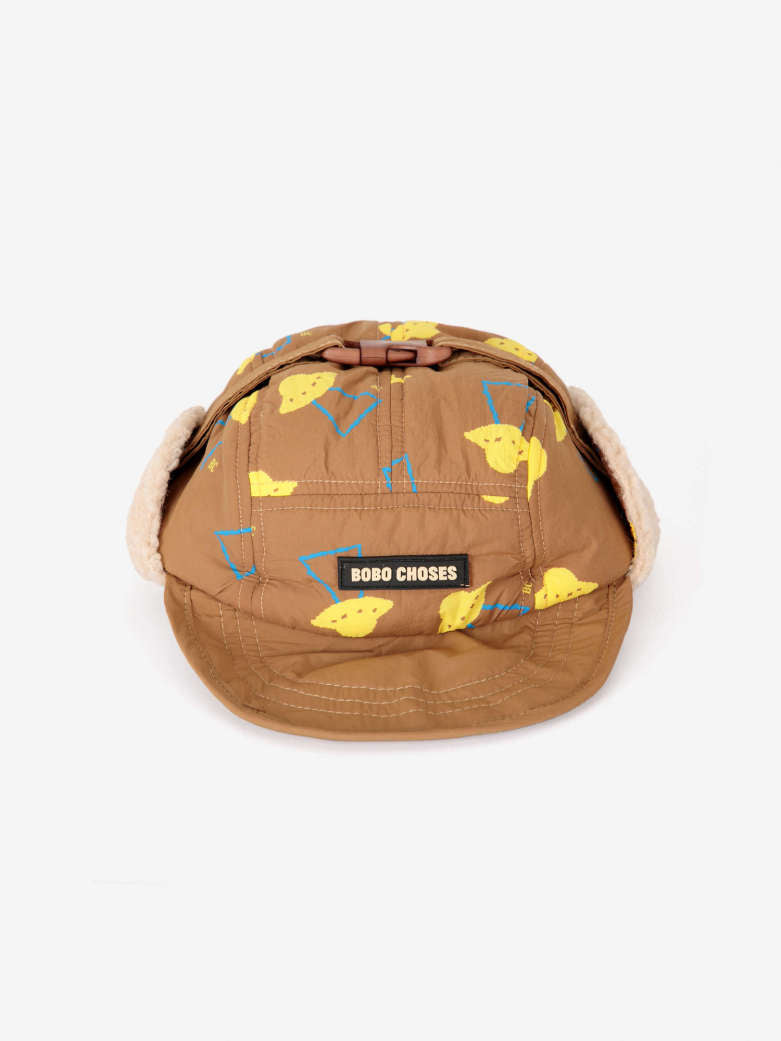 Pixel Abduction all over winter cap
