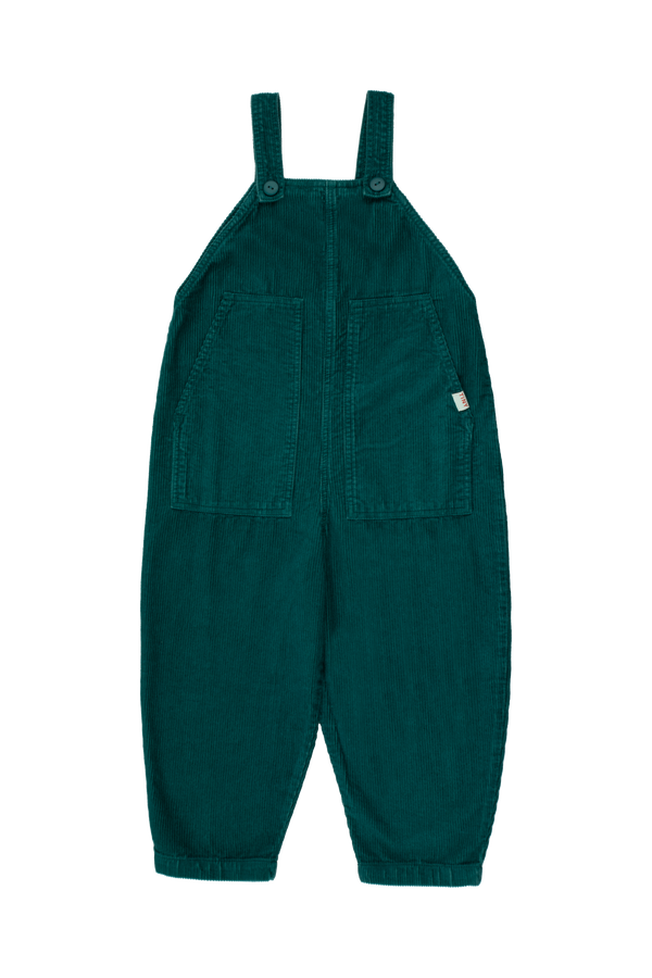 CORDUROY DUNGAREE GREEN