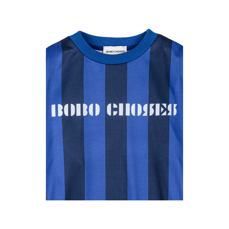 Vertical Stripes long sleeve sport T-shirt