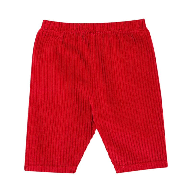 Red Corduroy Baby Trousers
