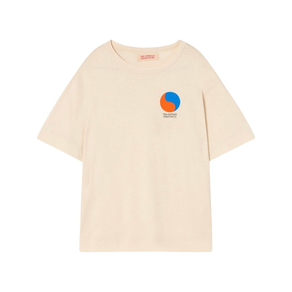 ROOSTER OVERSIZE KIDS T-SHIRT Ecru