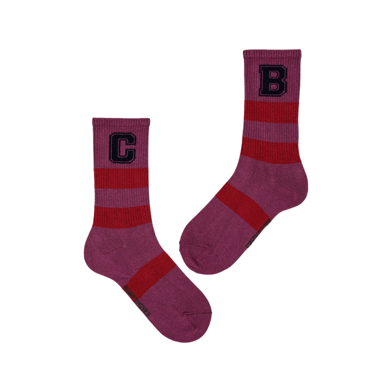 BC Striped long socks