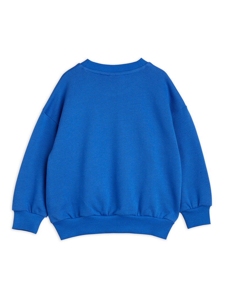 Mini Rodini MR x Wrangler Peace dove chenille sweatshirt blue