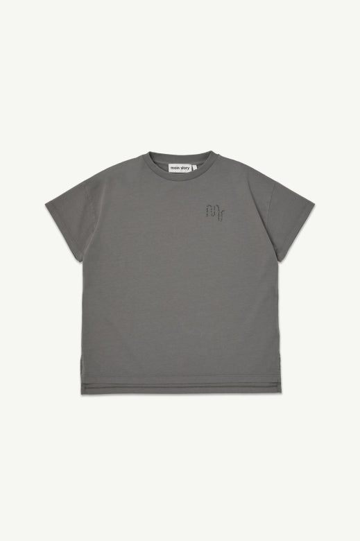 Oversized Tee - Plum Kitten Jersey - BIG & BELG