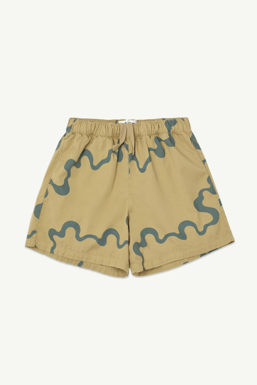 Woven Short - Incense Printed Twill - BIG & BELG