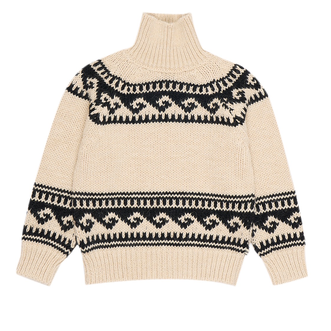 Andy Jumper High Neck Sand