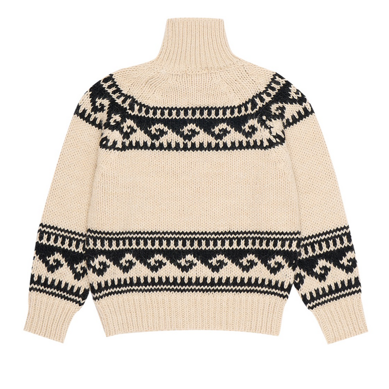 Andy Jumper High Neck Sand