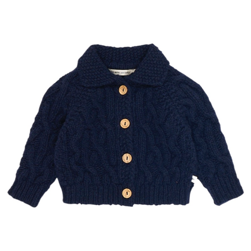Tirso Baby Cardigan Space Blue