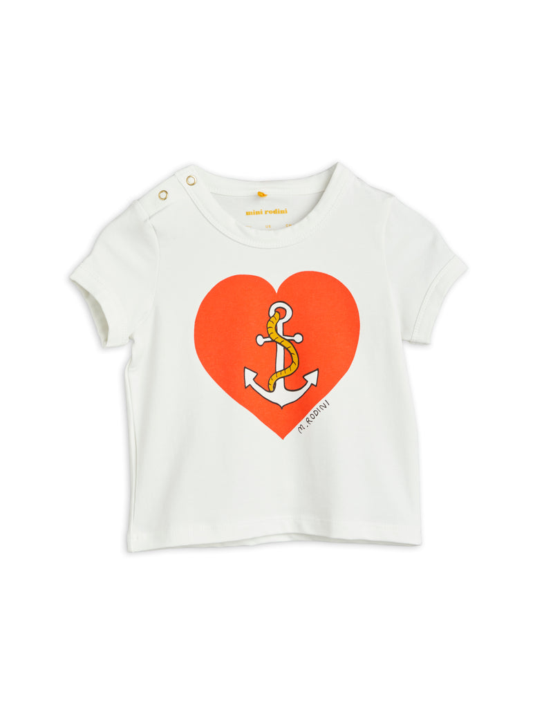 MINI RODINI Sailors heart tee