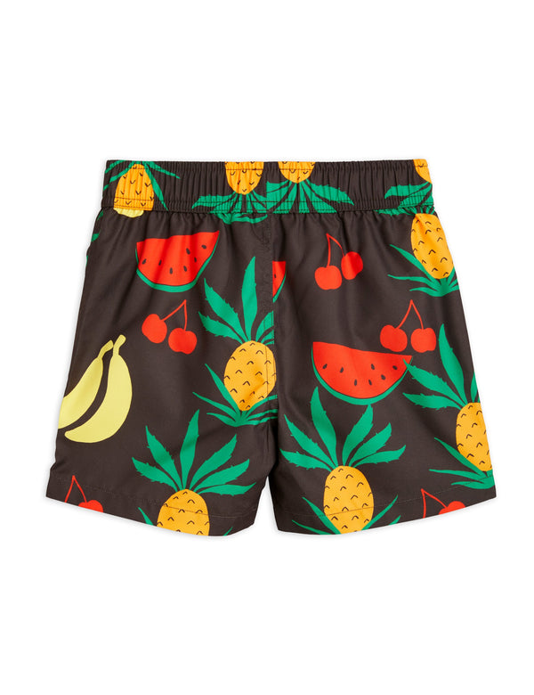 MINI RODINI Fruits swim shorts