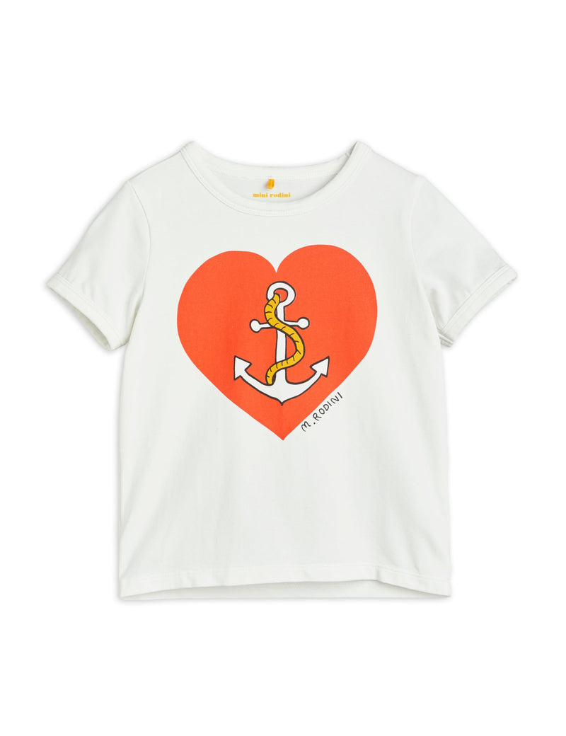 MINI RODINI Sailors heart tee