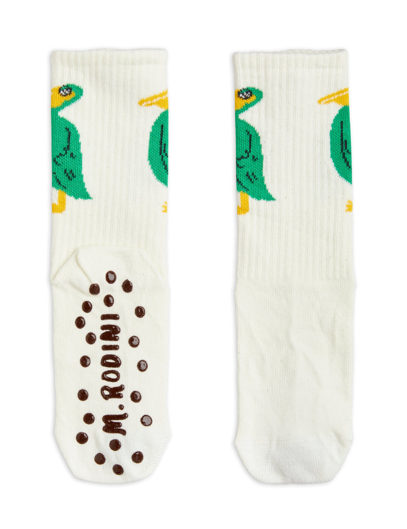 MINI RODINI Pelican sock anti slip 1-pack