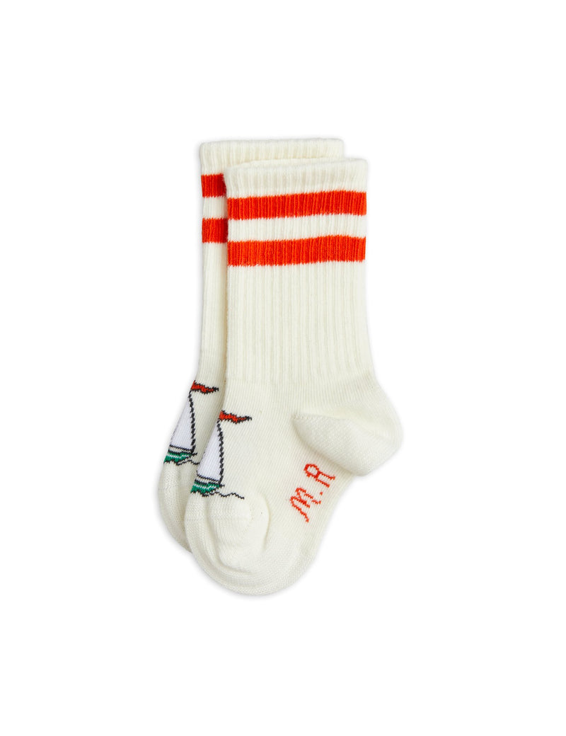 MINI RODINI Sailing boats baby socks