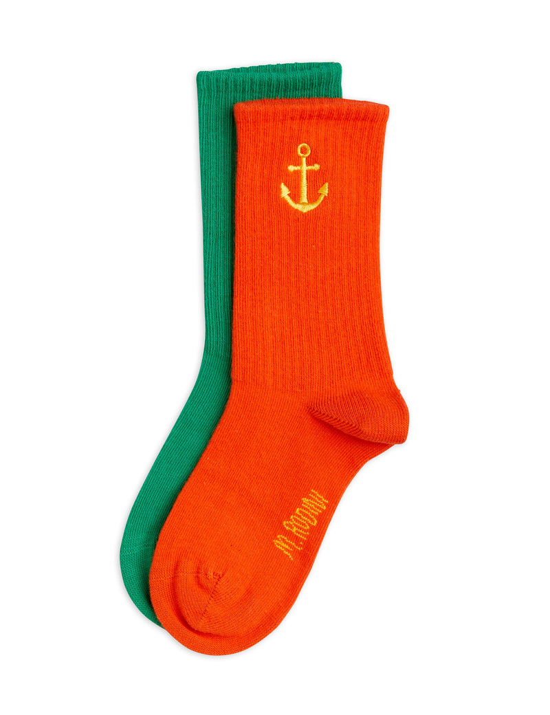MINI RODINI Port and starboard 1-pack socks